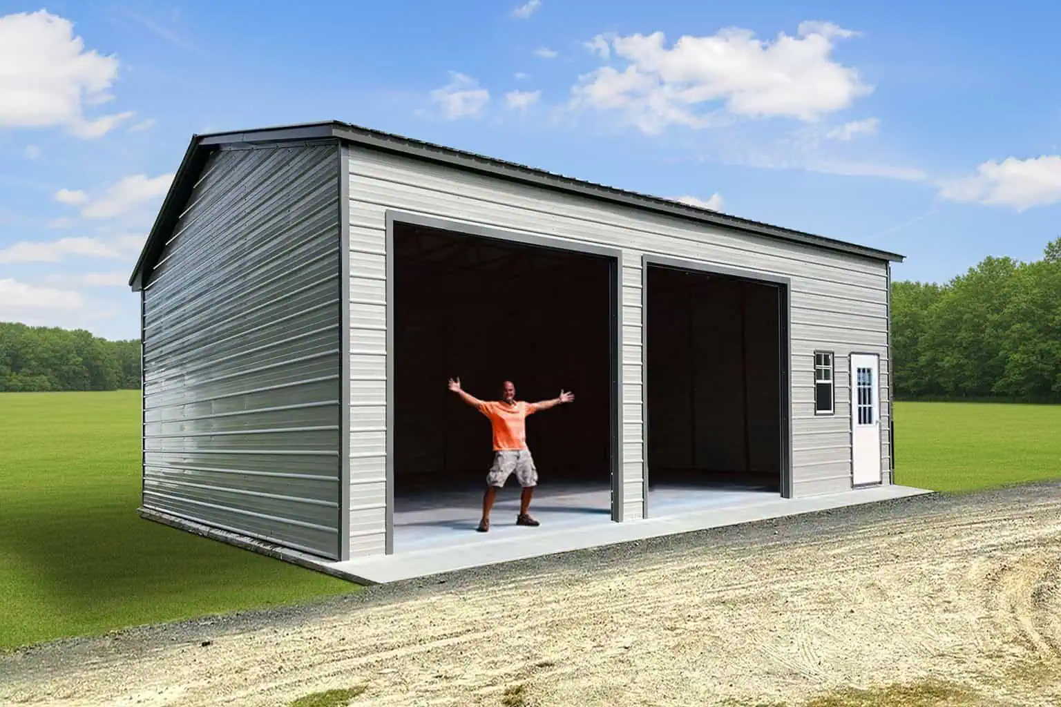 30x40 metal garage
