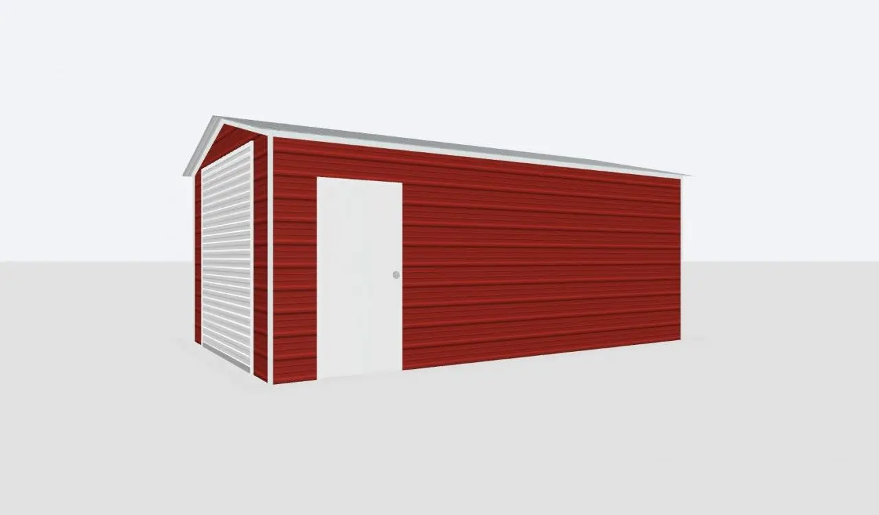 12x20 Metal Garage, 240 sq ft