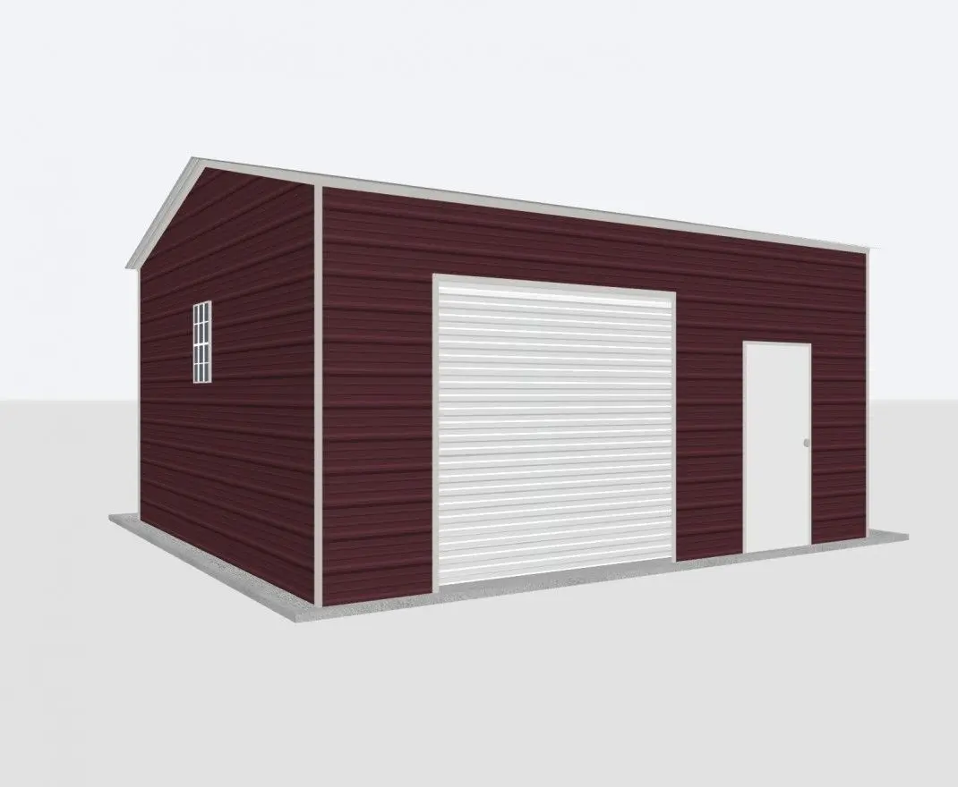 18x20 Metal Garage, 360 sq ft