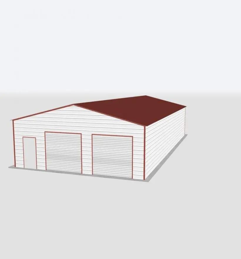28x55 Metal Building, 1,540 sq ft