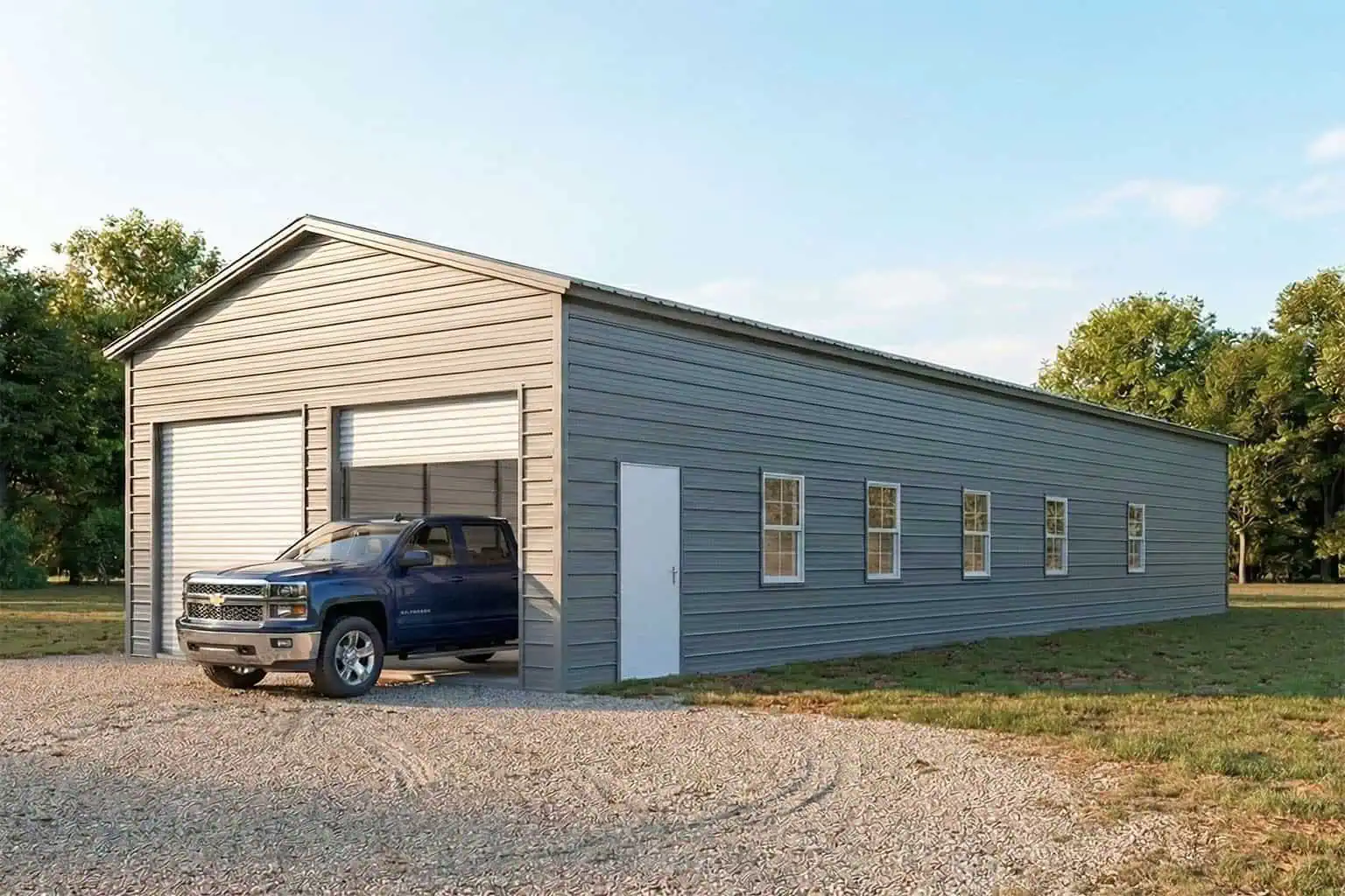 30x100 Steel Building Workshop
