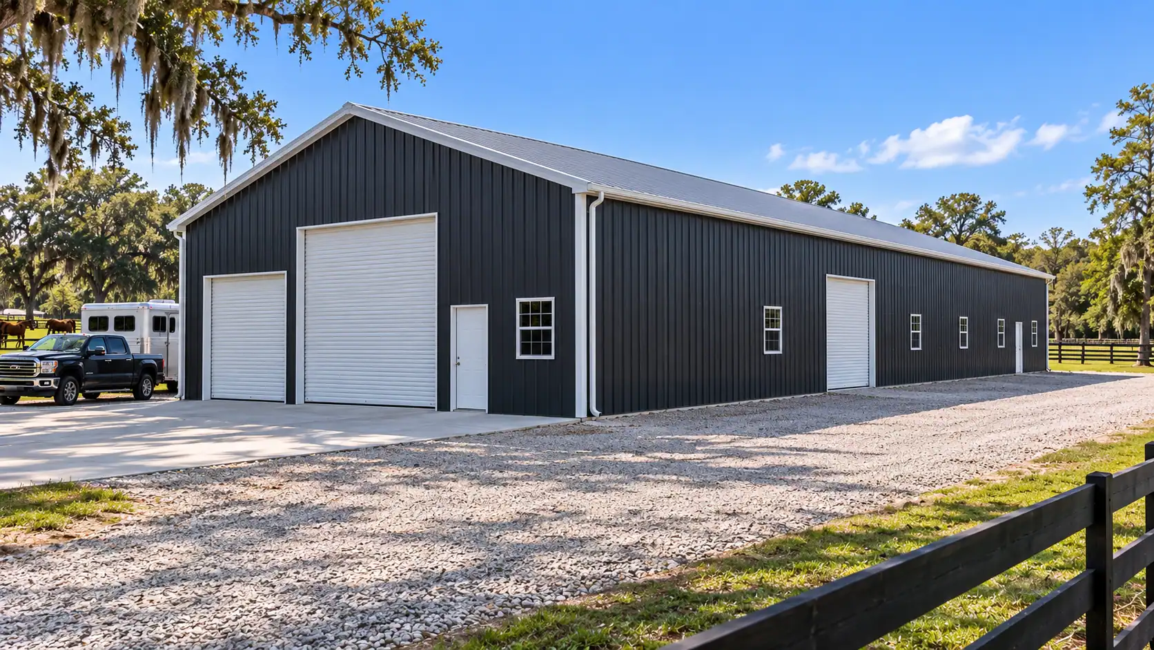 30x95 Metal Building, 2,850 sq ft