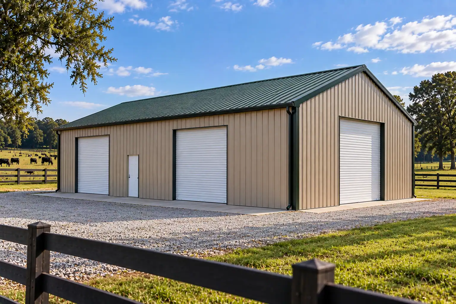 34x60 Metal Building, 2,040 sq ft