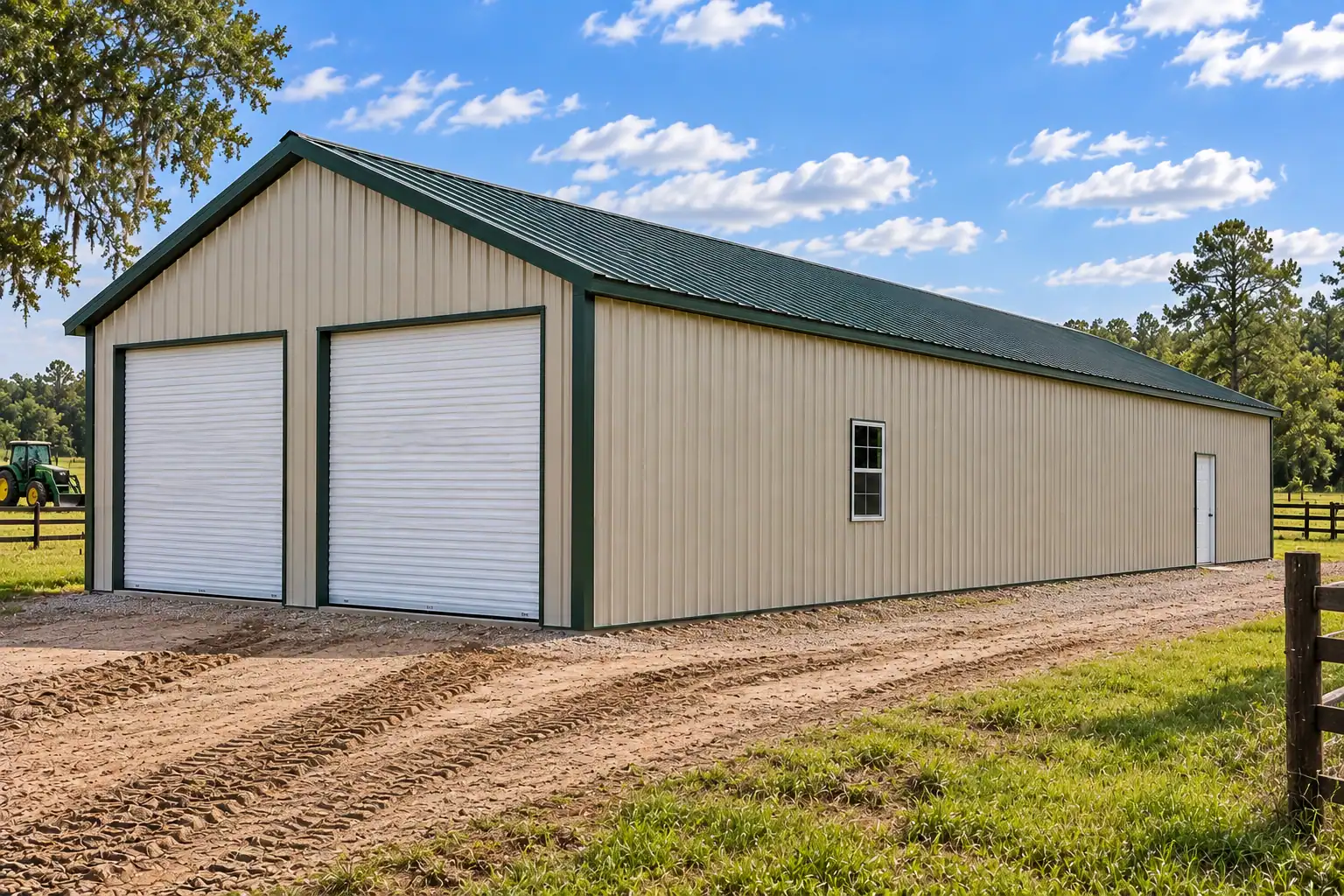 34x65 Metal Building, 2,210 sq ft