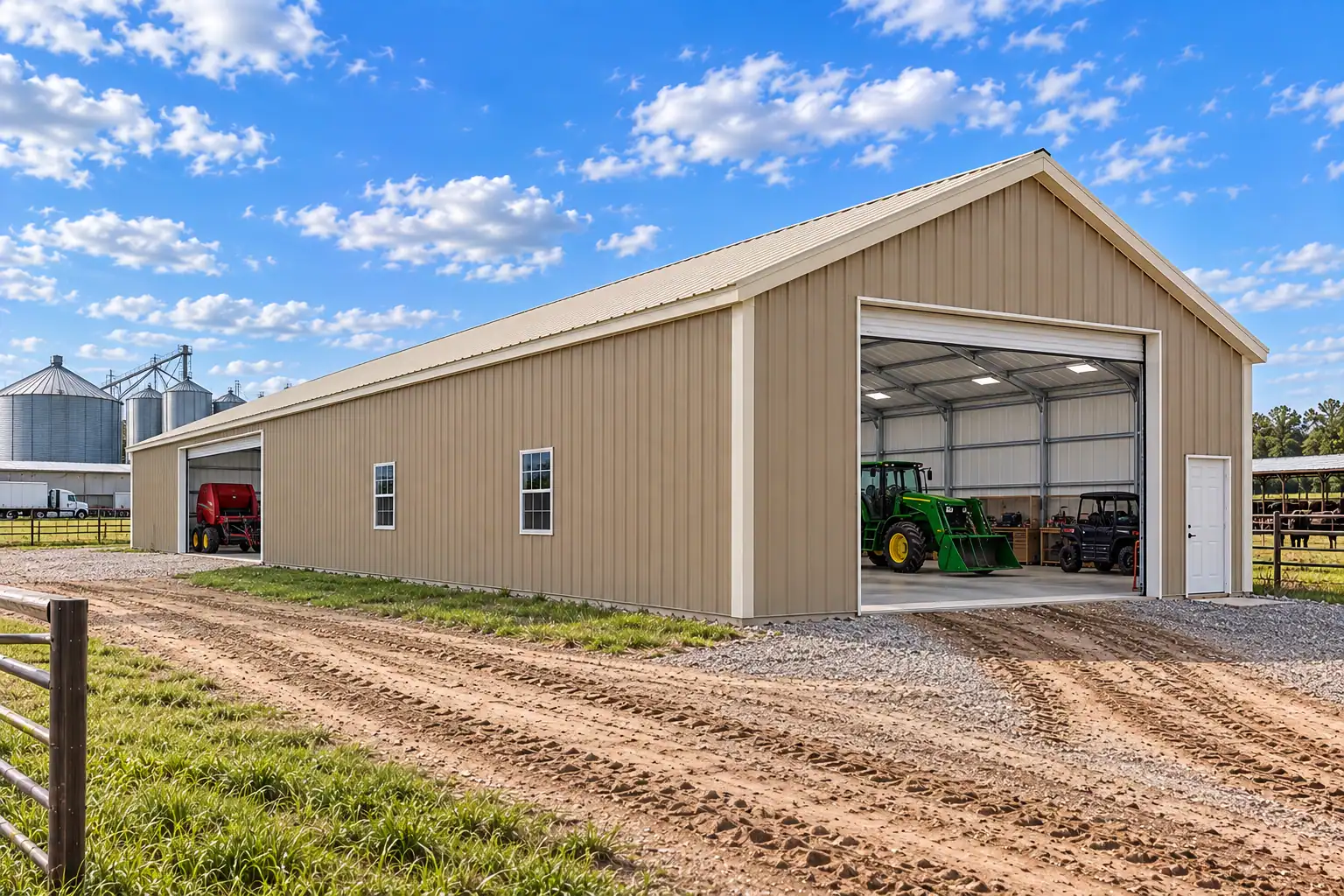 34x95 Metal Building, 3,230 sq ft