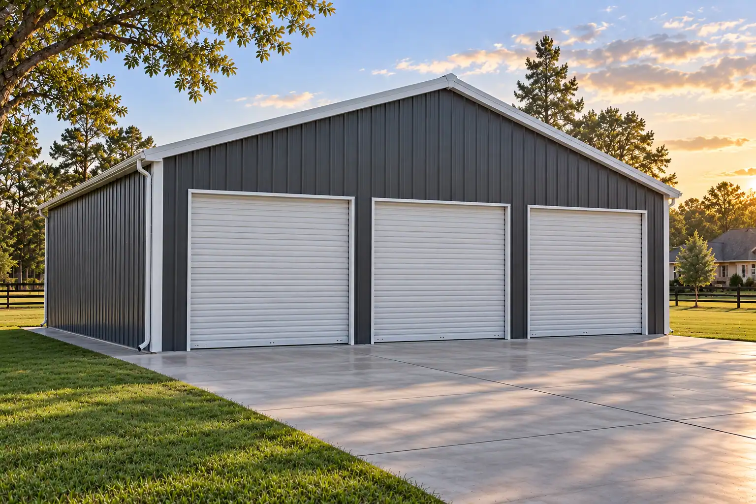 36x30 Metal Building, 1,080 sq ft