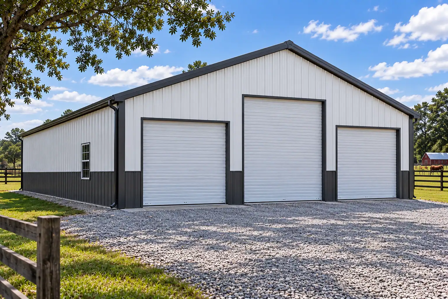36x50 Metal Building, 1,800 sq ft