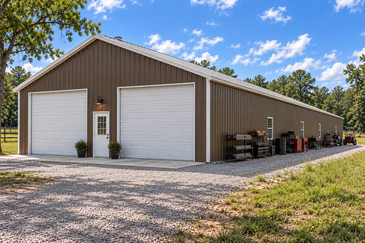 36x75 Metal Building, 2,700 sq ft