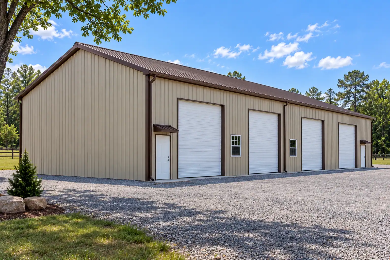40x75 Metal Building, 3,000 sq ft