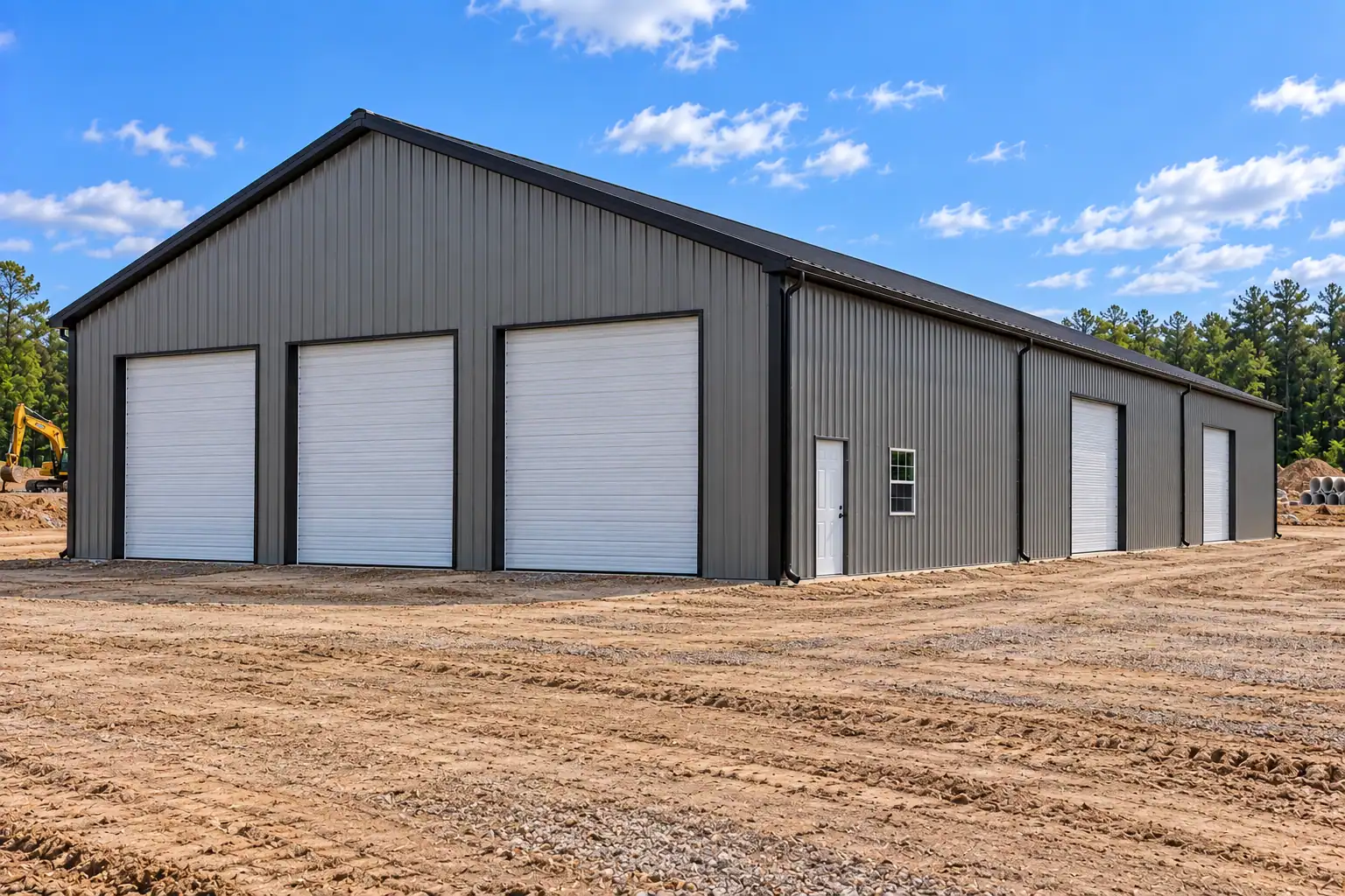 40x85 Metal Building, 3,400 sq ft