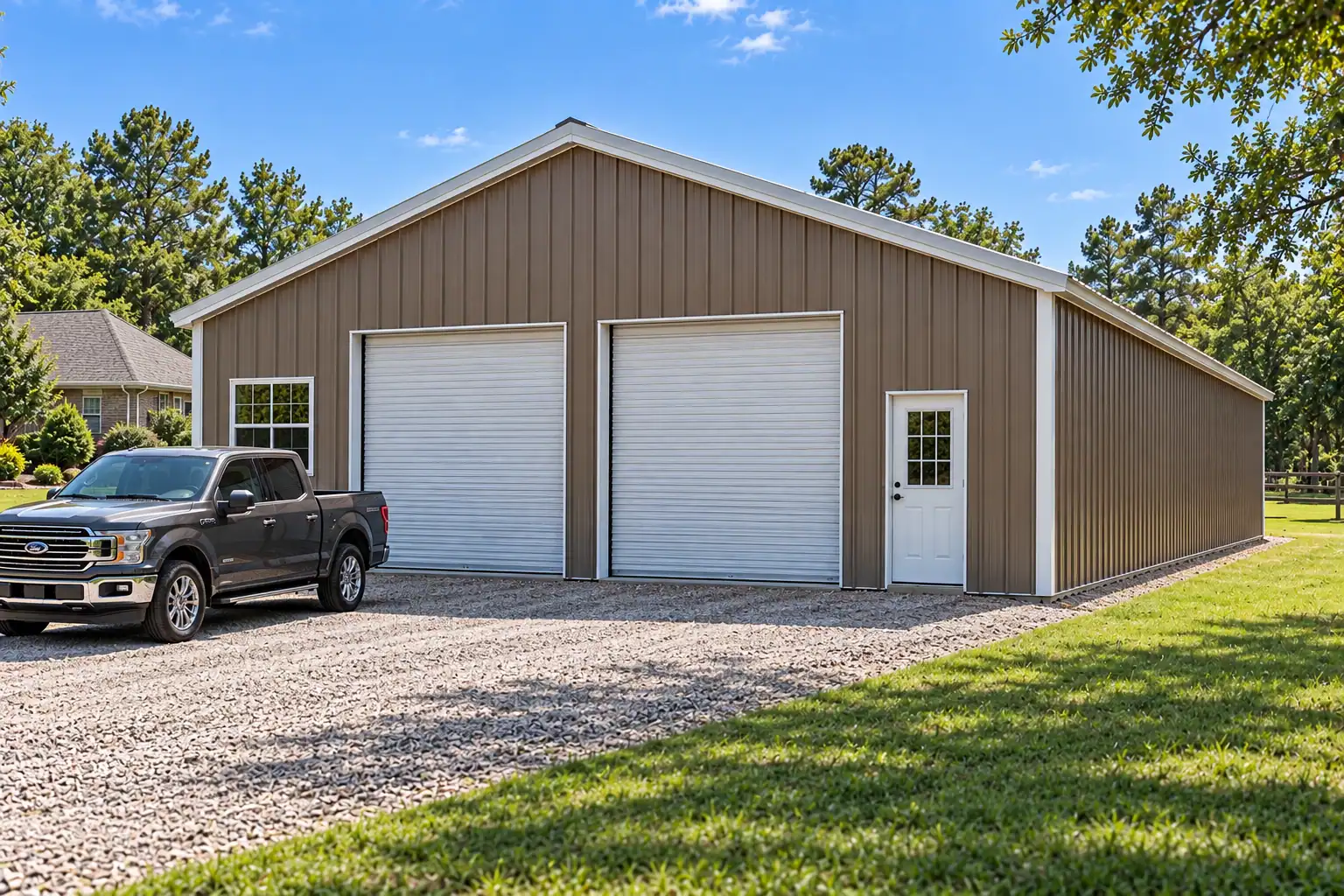 42x40 Metal Building, 1,680 sq ft