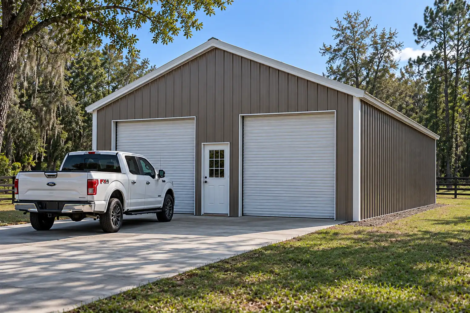 42x45 Metal Building, 1,890 sq ft