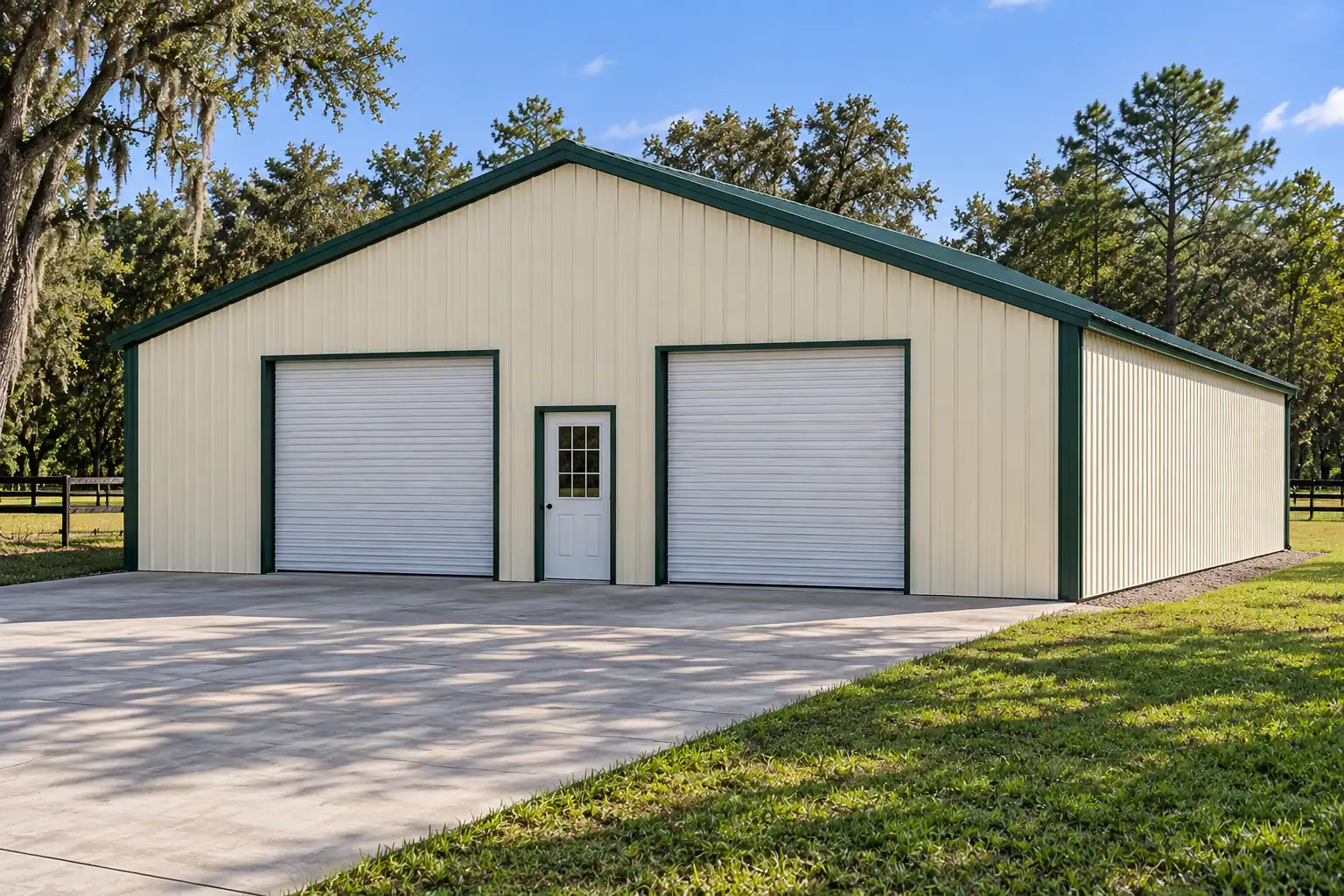 42x50 Metal Building, 2,100 sq ft