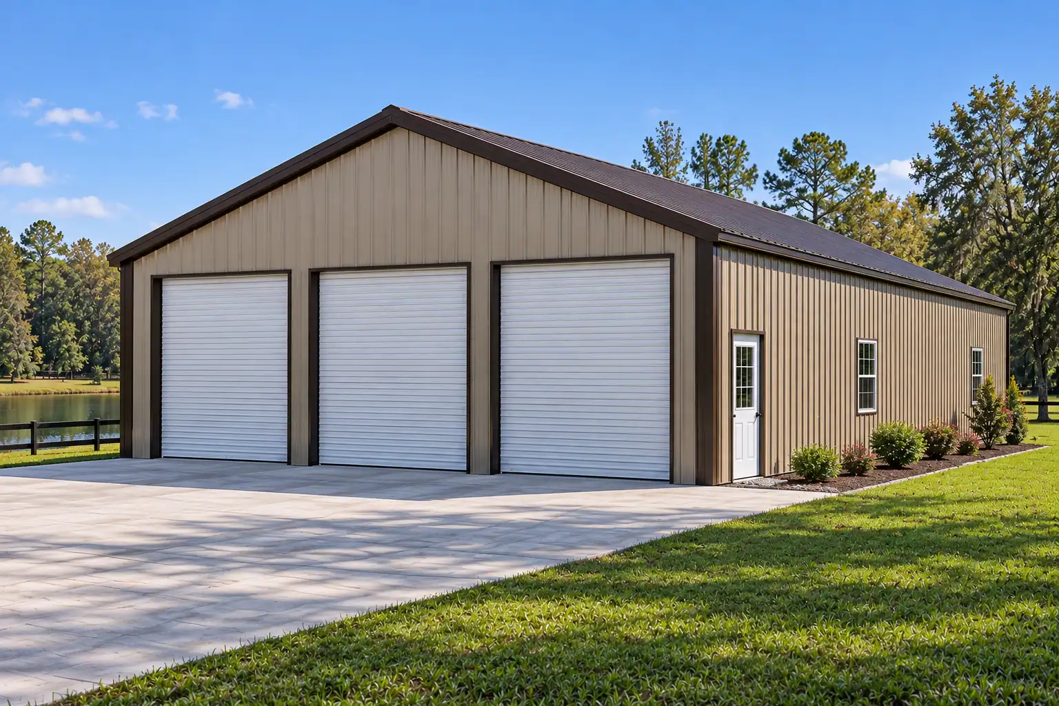 42x55 Metal Building, 2,310 sq ft