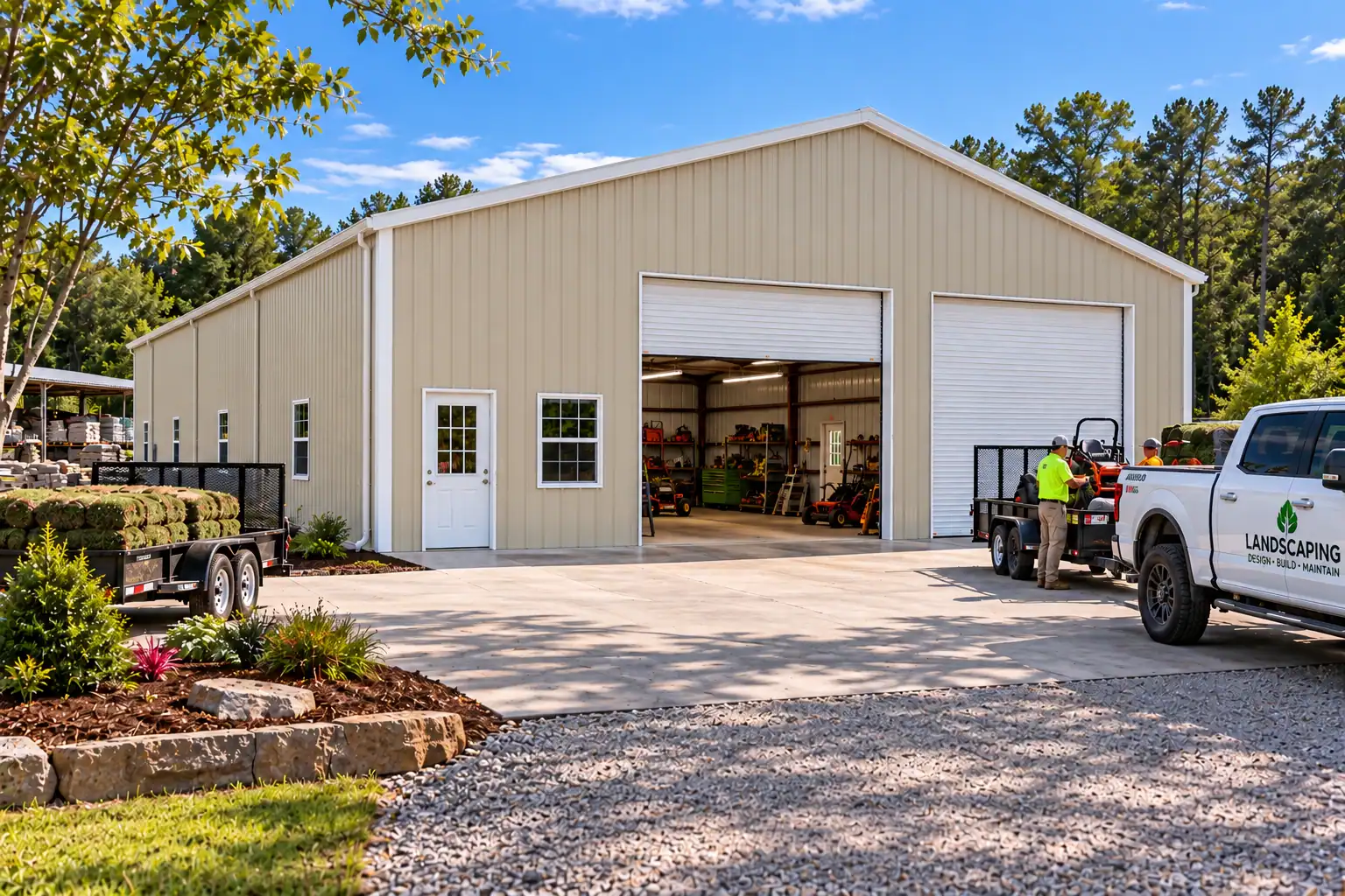 48x45 Metal Building, 2,160 sq ft