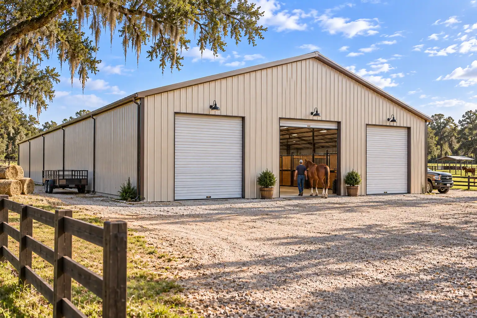 48x75 Metal Building, 3,600 sq ft
