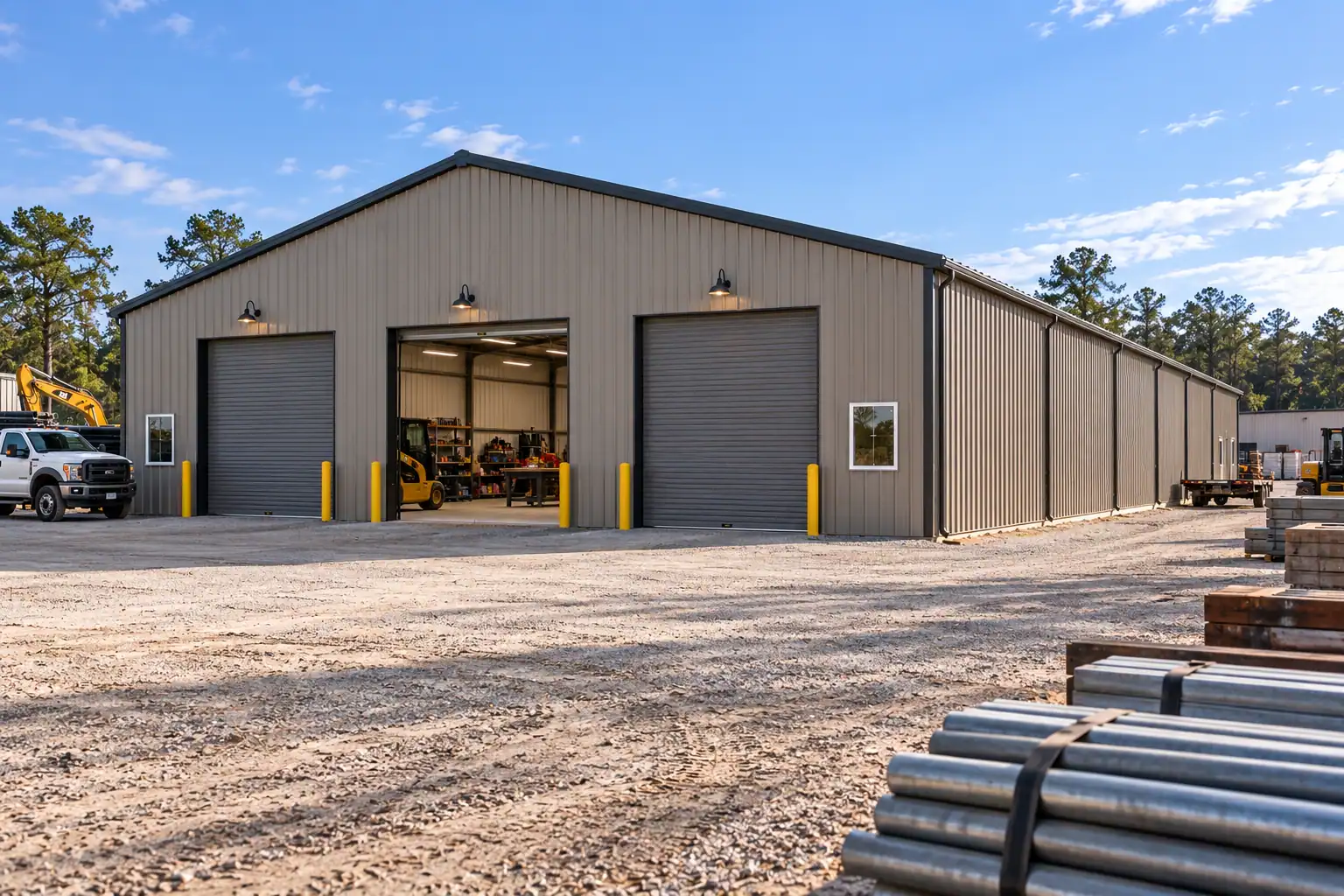 48x80 Metal Building, 3,840 sq ft