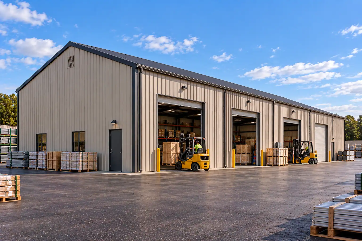 48x85 Metal Building, 4,080 sq ft