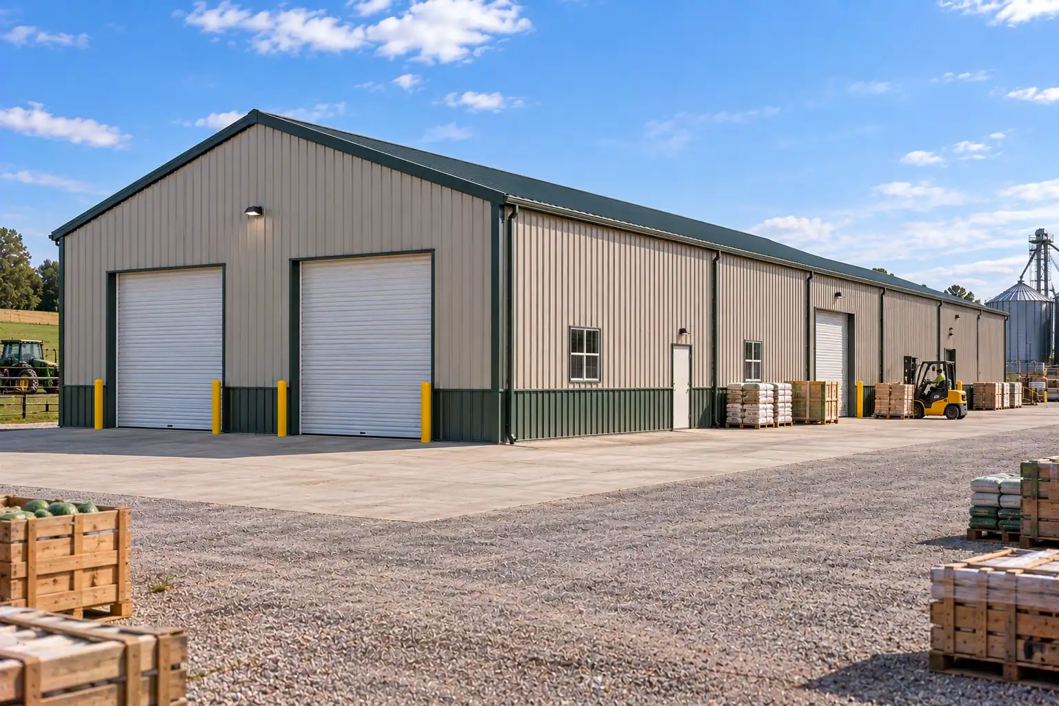 48x95 Metal Building, 4,560 sq ft