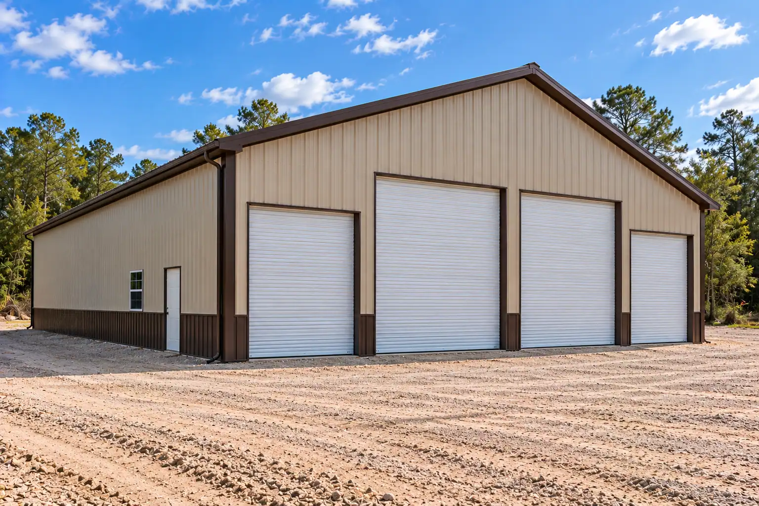 50x70 Metal Building, 3,500 sq ft