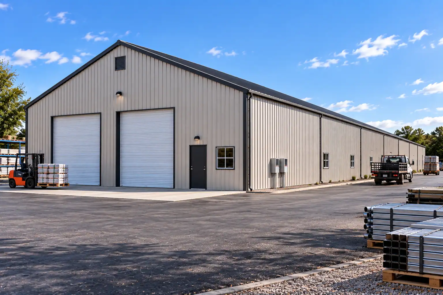 58x100 Metal Building, 5,800 sq ft
