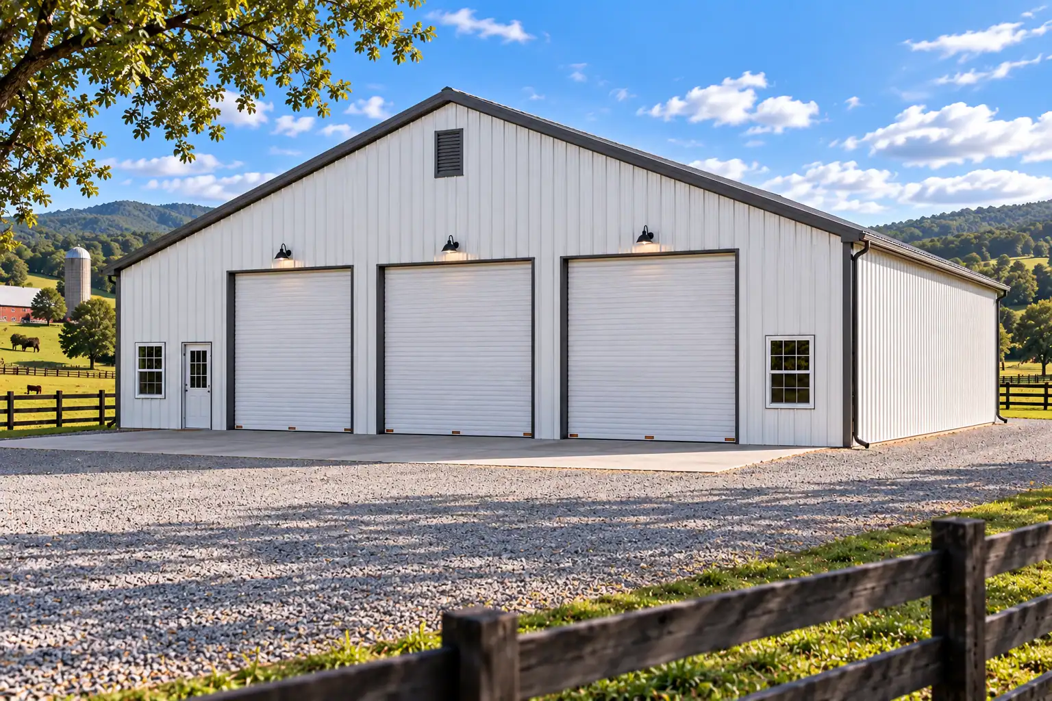 58x45 Metal Building, 2,610 sq ft