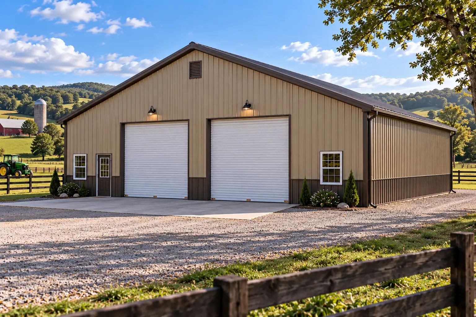 58x50 Metal Building, 2,900 sq ft