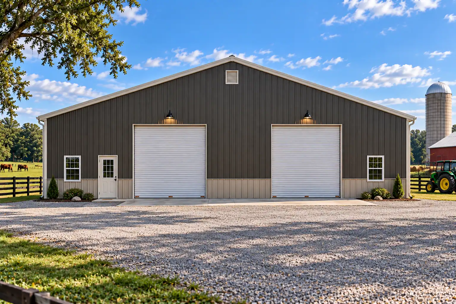 58x55 Metal Building, 3,190 sq ft