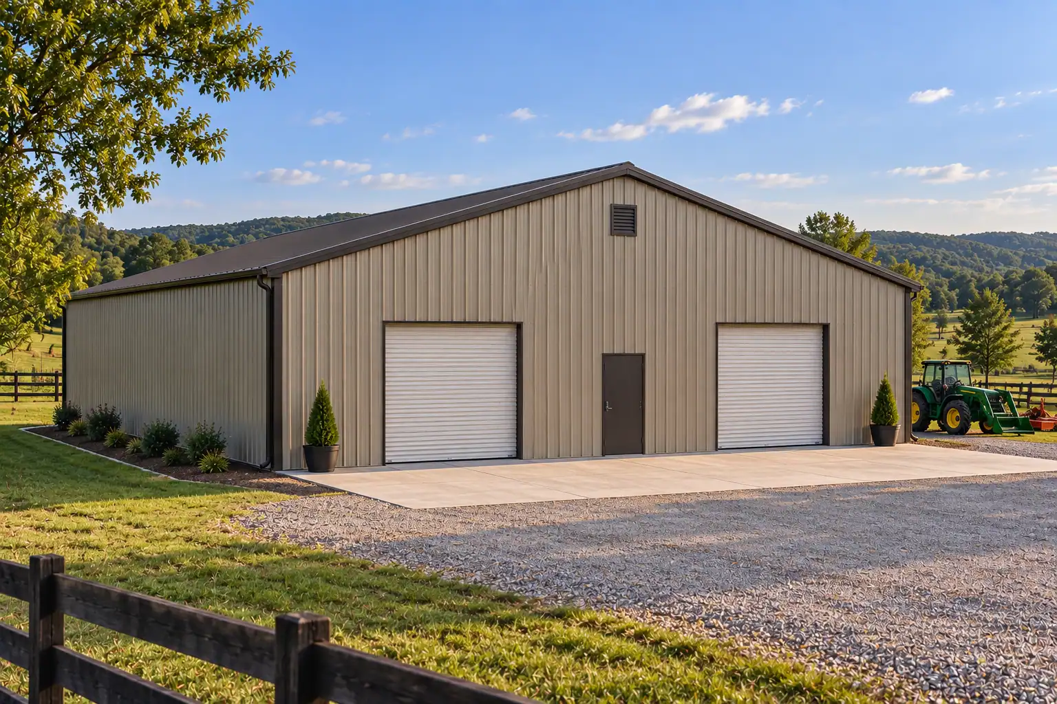 60x50 Metal Building, 3,000 sq ft
