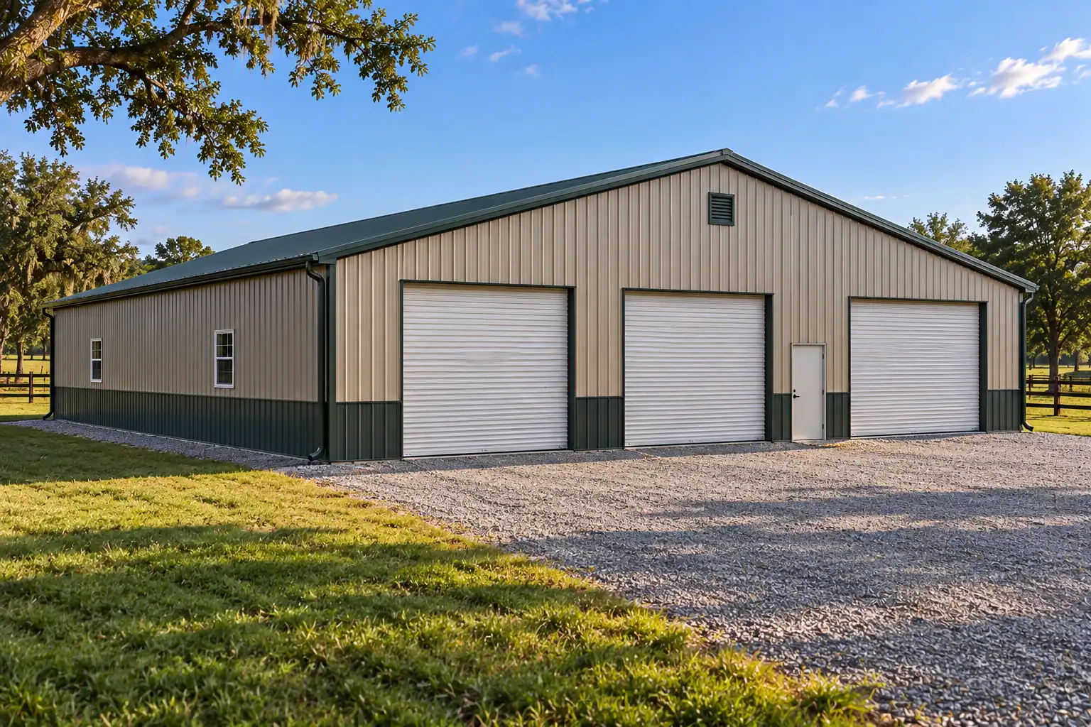 60x60 Metal Building, 3,600 sq ft