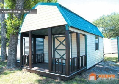 Storage Sheds Georgia 10X20 Gambrel Lofted Porch Model With 4 Foot Porch