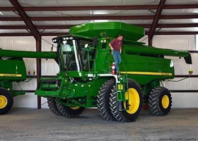 Red Iron Farm Equipment Building