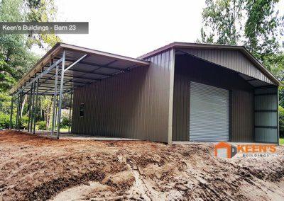 40X70X14 W/ Custom Lean Too And Overhang