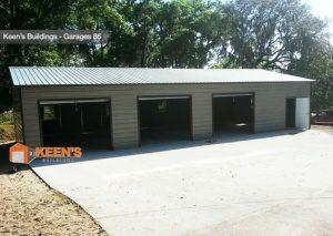 Metal Building With Galvalume Roof