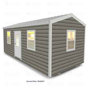 10X20 Storage Sheds 10X20 Storage Sheds 10×20 Shed W/ Eve Side Door