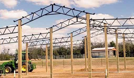Pole Barn Installation