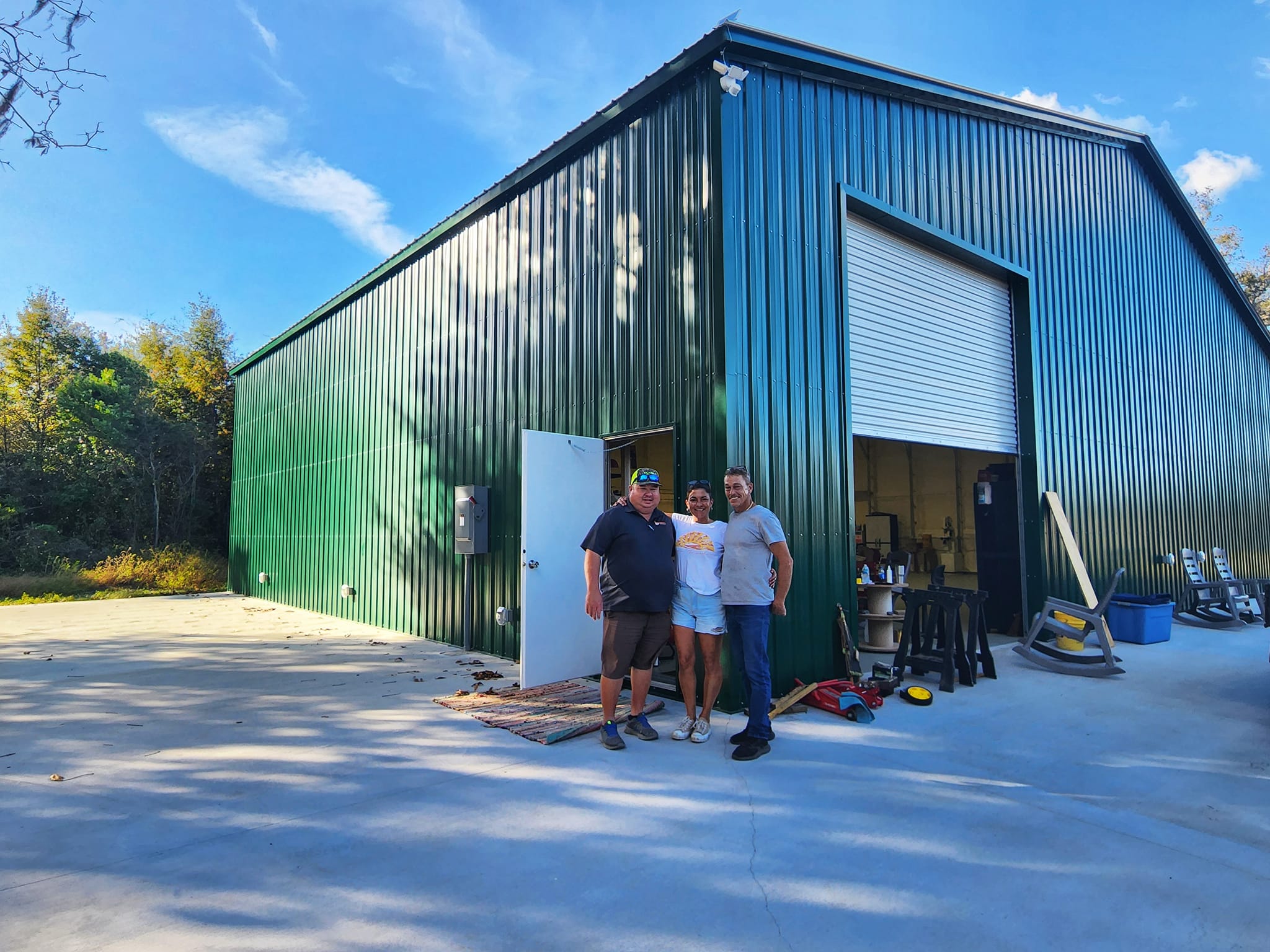 50X50X16 Metal Building &Amp; Workshop