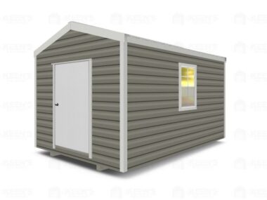Keen's Buildings, 10x14 Shed w/ Gable Side Door, KBS-101407GSD-1D2W