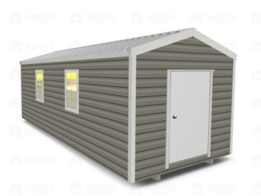 Keen's Buildings, 10x24 Shed w/ Gable Side Door, KBS-102407GSD-1D4W