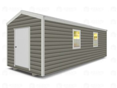 Keen's Buildings, 10x24 Shed w/ Gable Side Door, KBS-102407GSD-1D4W
