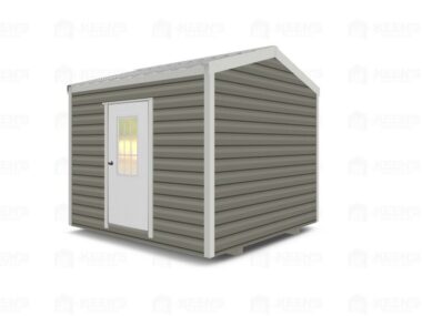 Keen's Buildings, 10x10 Shed w/ Eve Side Door, KBS-EG101007-1D0W