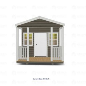 10x10 Shed w/ Porch