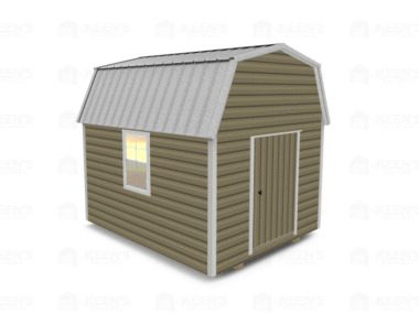 Keen's Buildings, 10x12 Lofted Shed Barn, KBS-GSD101207-1D2W