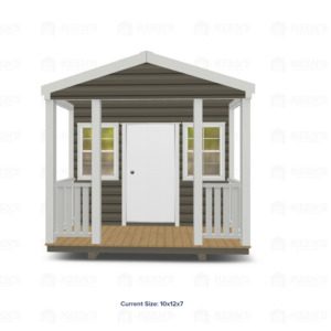 10x12 Shed w/ Porch