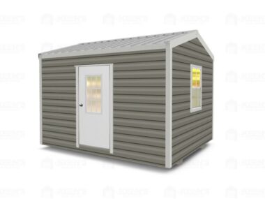 Keen's Buildings, 10x12 Shed w/ Eve Side Door, KBS-EG101207-1D2W