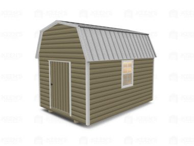Keen's Buildings, 10x14 Lofted Shed Barn, KBS-GSD101407-1D2W