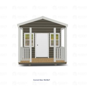 10x14 Shed w/ Porch