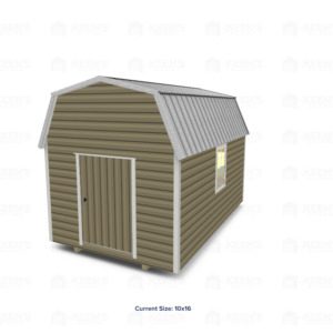 10x16 Lofted Shed Barn
