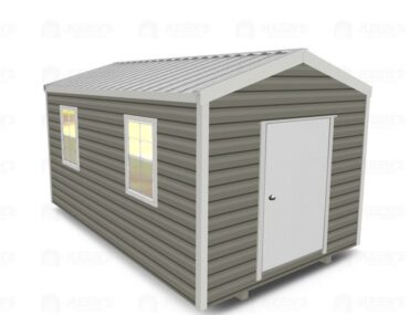 Keen's Buildings, 10x16 Shed w/ Gable Side Door, KBS-101607GSD-1D4W