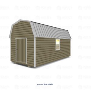 10x20 Lofted Shed Barn